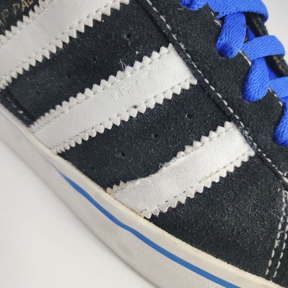 Adidas SLAP Magazine Campus Vulc Mid G08001 Black Blue US 10 Skateboarding Shoes - Picture 12 of 16